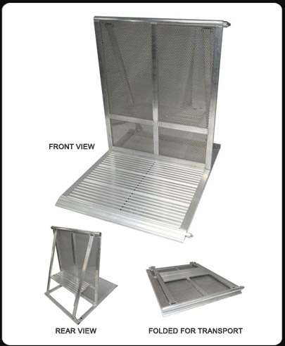 Crowd Control Barrier by Framelock Barriers™ - Model FL01