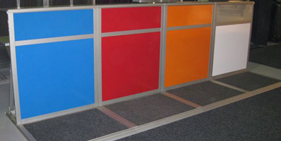 Counters fit into barriers